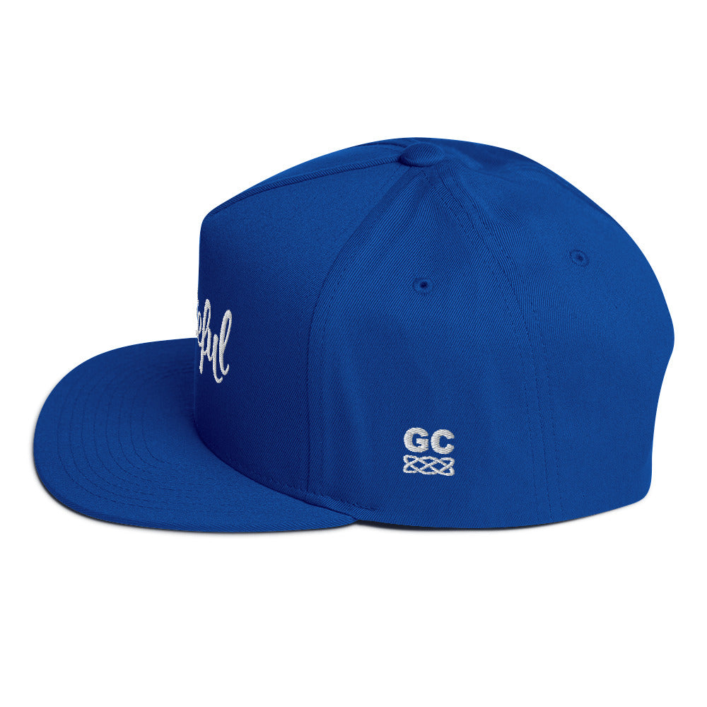 Grateful Flat Bill Snapback Hat