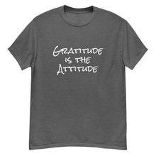 Load image into Gallery viewer, Gratitude is the Attitude - Men&#39;s Classic Tee

