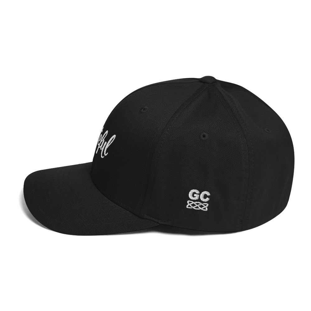 Grateful Fitted Hat (with White)