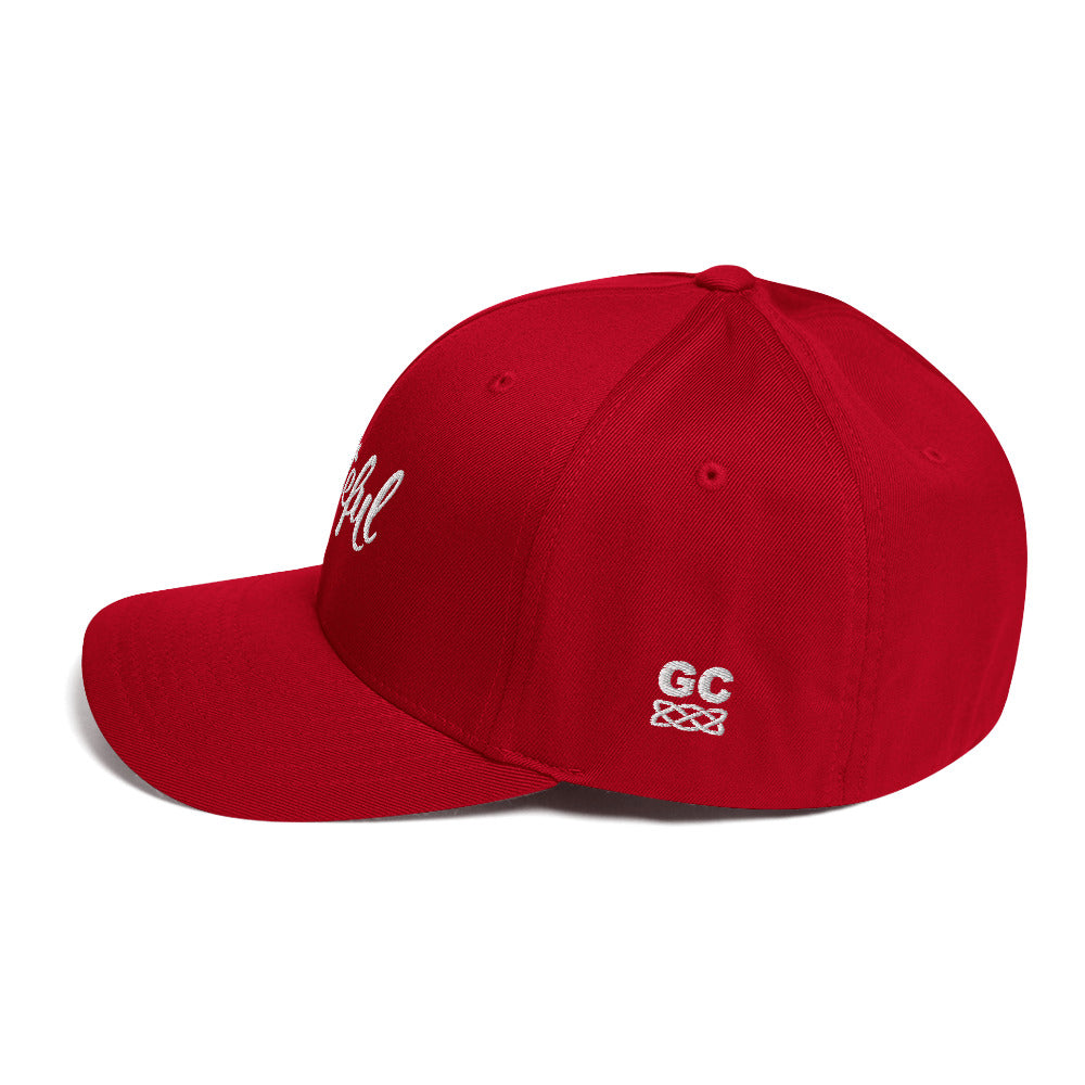Grateful Fitted Hat (with White)