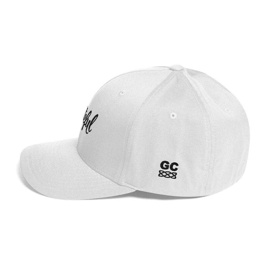 Grateful Fitted Hat (with Black)