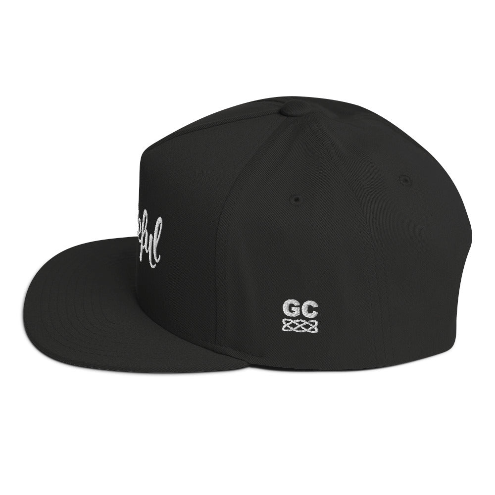 Grateful Flat Bill Snapback Hat
