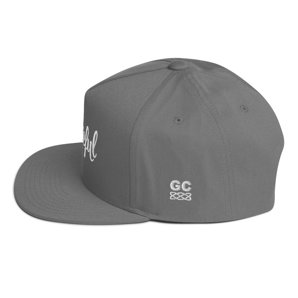 Grateful Flat Bill Snapback Hat