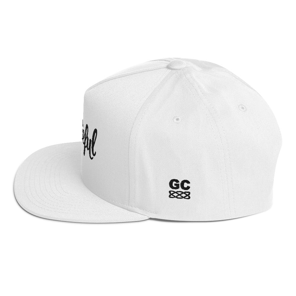 Grateful Flat Bill Snapback Hat