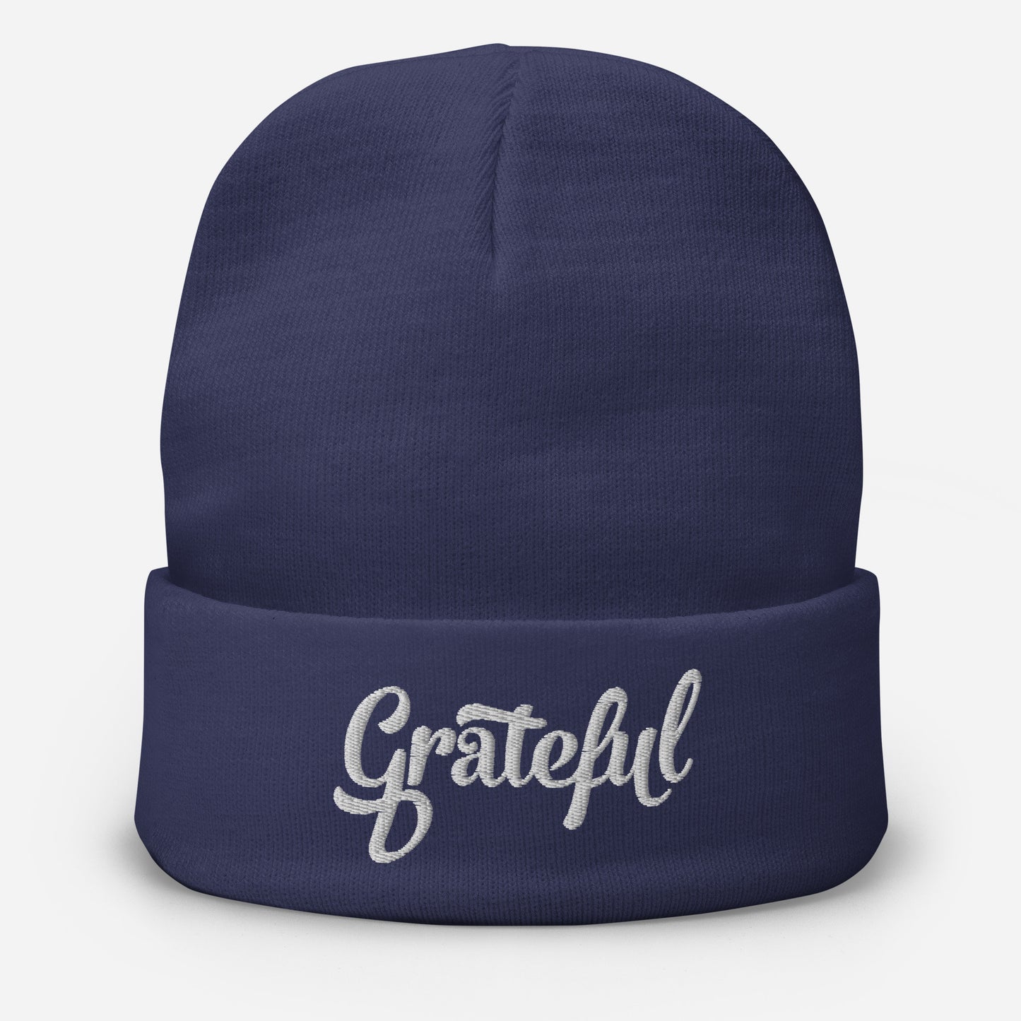 Grateful Embroidered Beanie